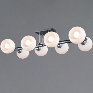 Потолочная люстра Illumico IL0791-8CSQ-25 BK CR TRENTO