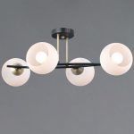 Потолочная люстра Illumico IL0798-4CSQ-25 BK AB TRENTO