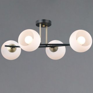 Потолочная люстра Illumico IL0798-4CSQ-25 BK AB TRENTO