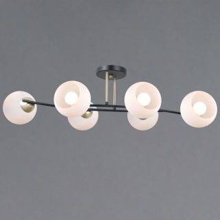 Потолочная люстра Illumico IL0798-6CSQ-25 BK AB TRENTO