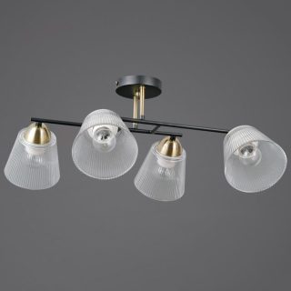 Потолочная люстра Illumico IL0845-4CSQ-25BKAB ELITE