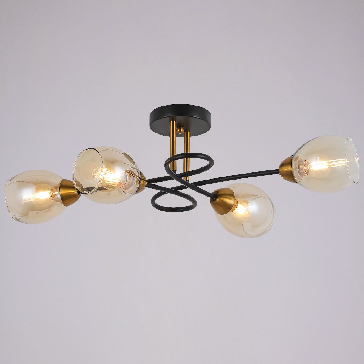 Потолочная люстра Illumico IL8263-4COU-79 BK GD Celeste Потолочная люстра Illumico IL8263-4COU-79 BK GD Celeste