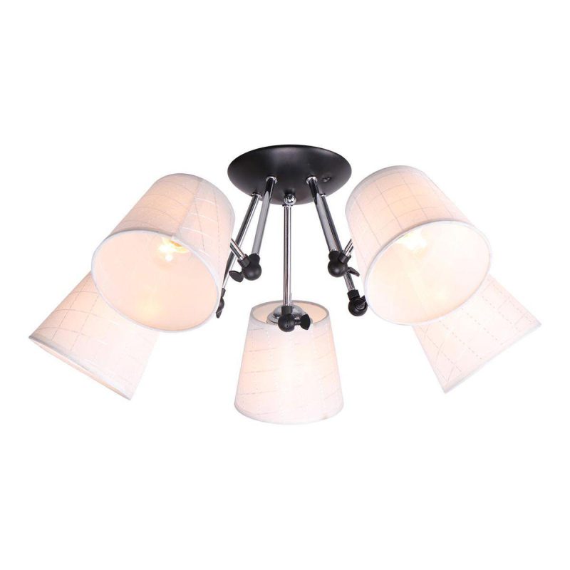 Потолочная люстра IMEX MD.0717-5-S BK Потолочная люстра IMEX MD.0717-5-S BK