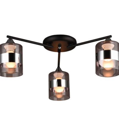 Потолочная люстра IMEX MD.0877-3-S BK+CH