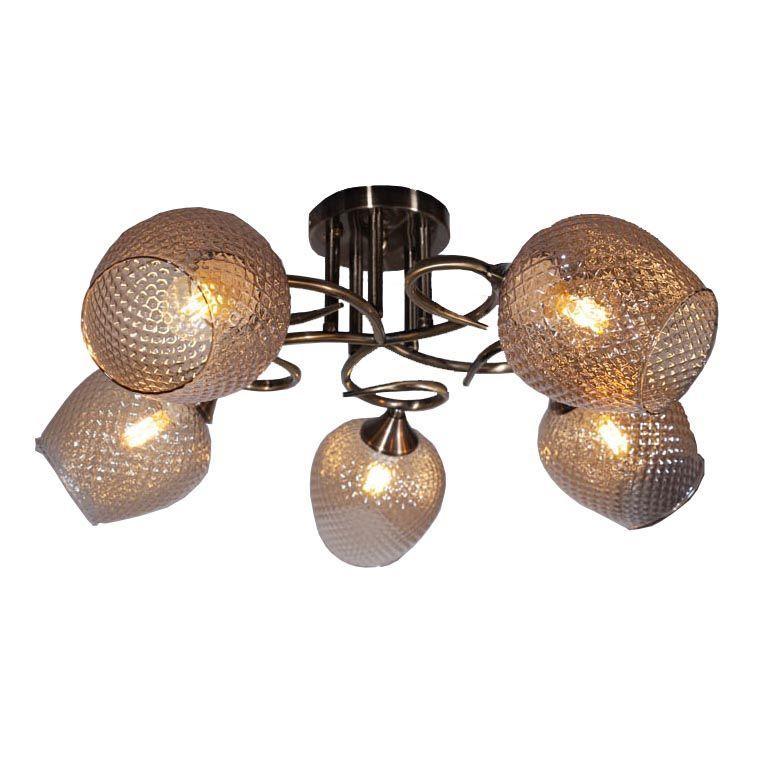 Потолочная люстра IMEX MD.3476-5-S AB Потолочная люстра IMEX MD.3476-5-S AB