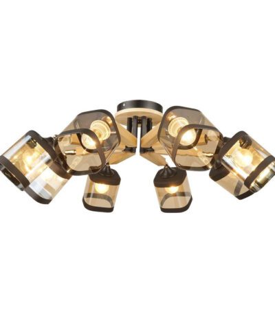 Потолочная люстра IMEX MD.4508-8-S BK+FGD