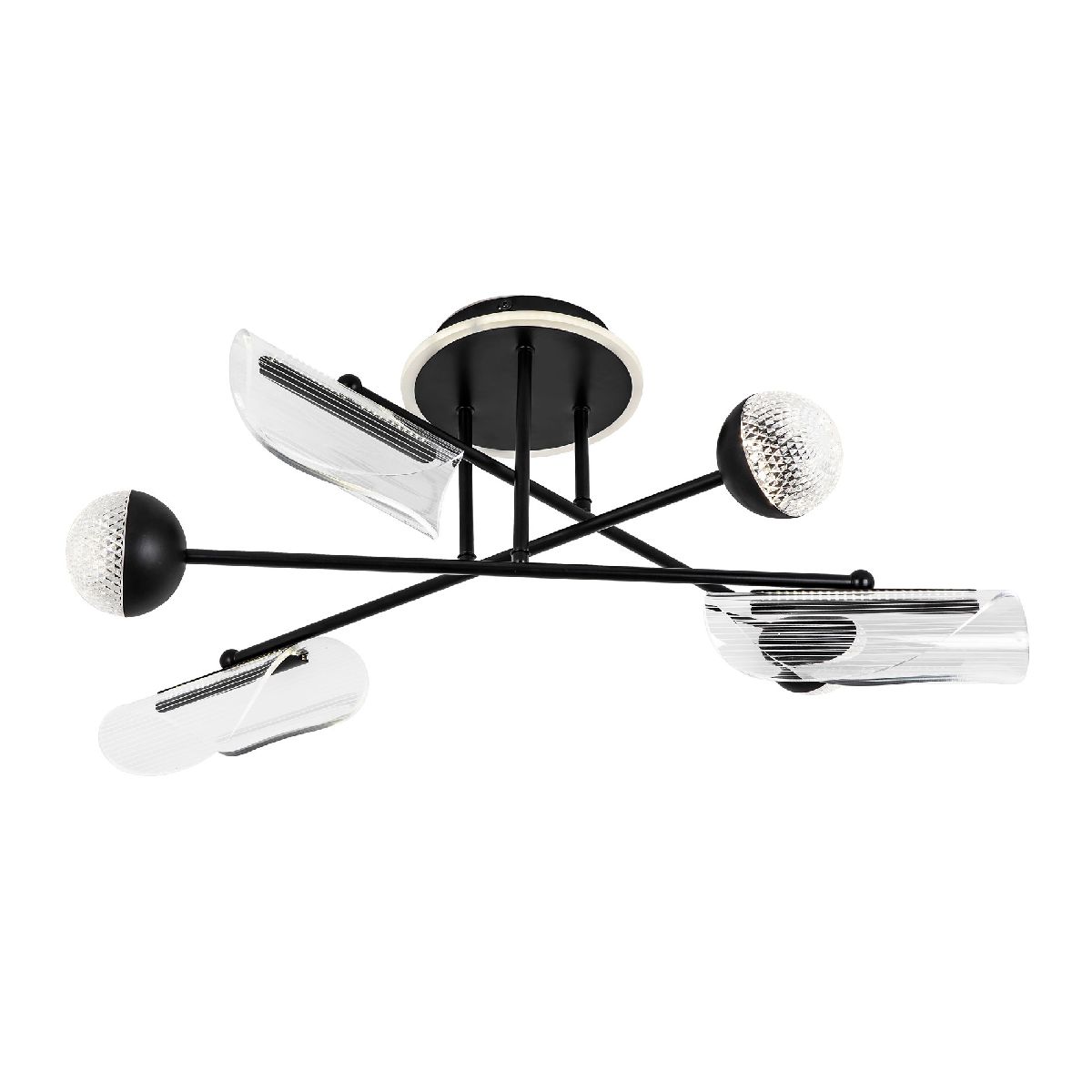 Потолочная люстра LED4U L3200-6 BK Потолочная люстра LED4U L3200-6 BK