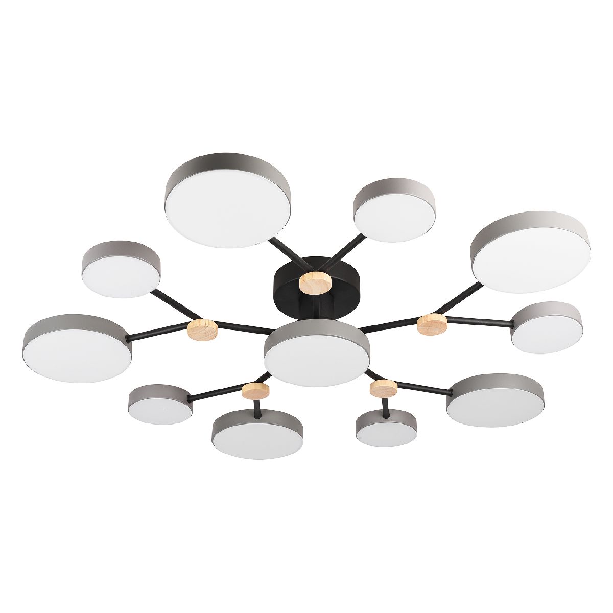 Потолочная люстра LED4U L3201-960 GR Потолочная люстра LED4U L3201-960 GR