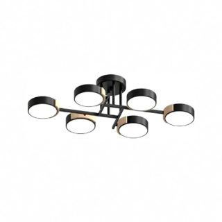 Потолочная люстра LED4U L3211-830 BK