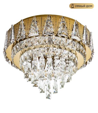 Потолочная люстра LED4U L9437-500 GD с УД