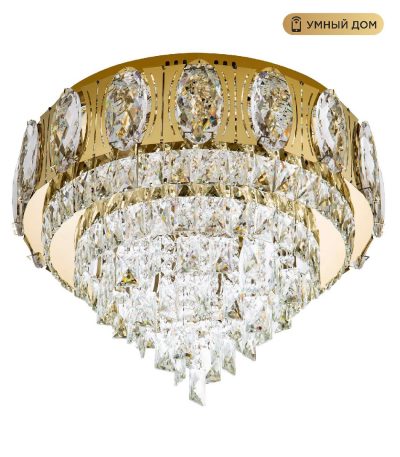 Потолочная люстра LED4U L9438-500 GD с УД