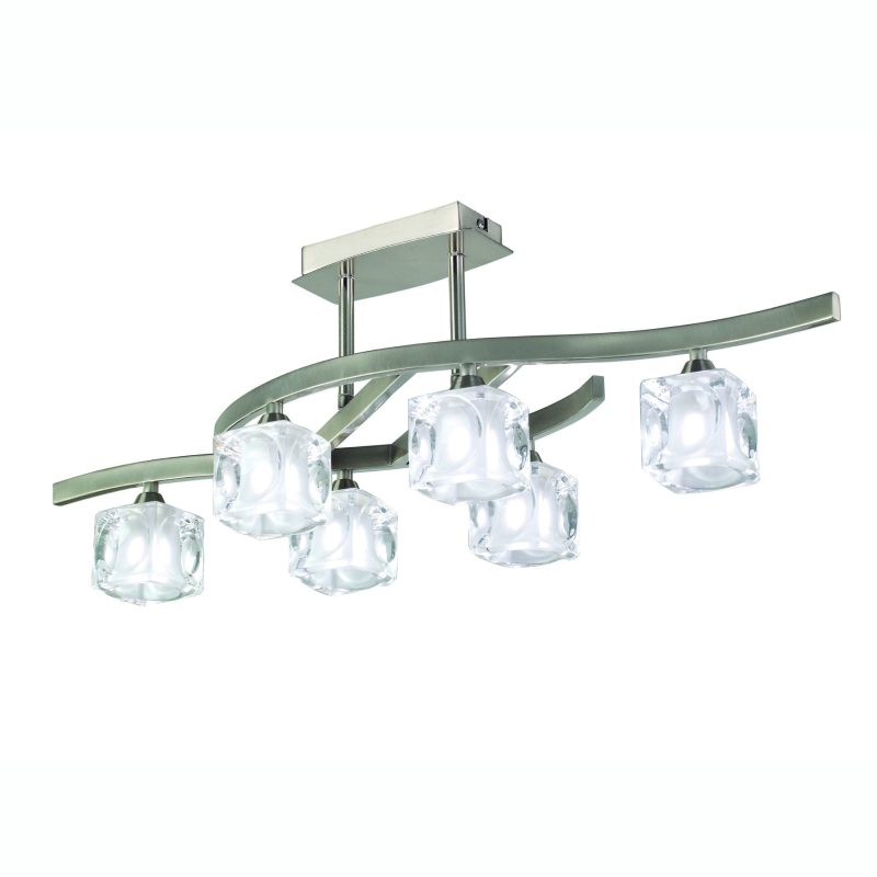 Потолочная люстра Mantra Cuadrax 0004023 Потолочная люстра Mantra Cuadrax 0004023