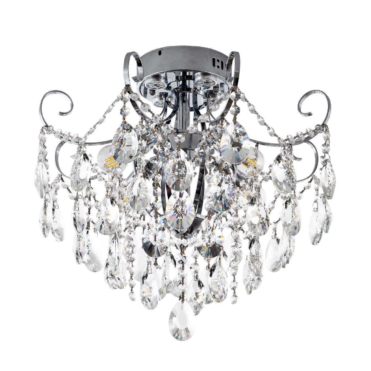 Потолочная люстра Modelux ML.1701.4 CR Потолочная люстра Modelux ML.1701.4 CR