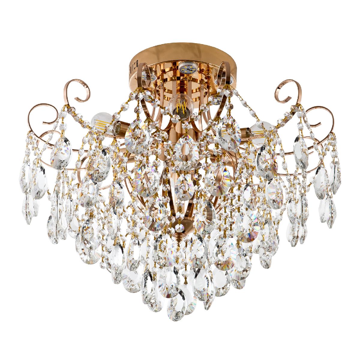 Потолочная люстра Modelux ML.1701.6 GD Потолочная люстра Modelux ML.1701.6 GD