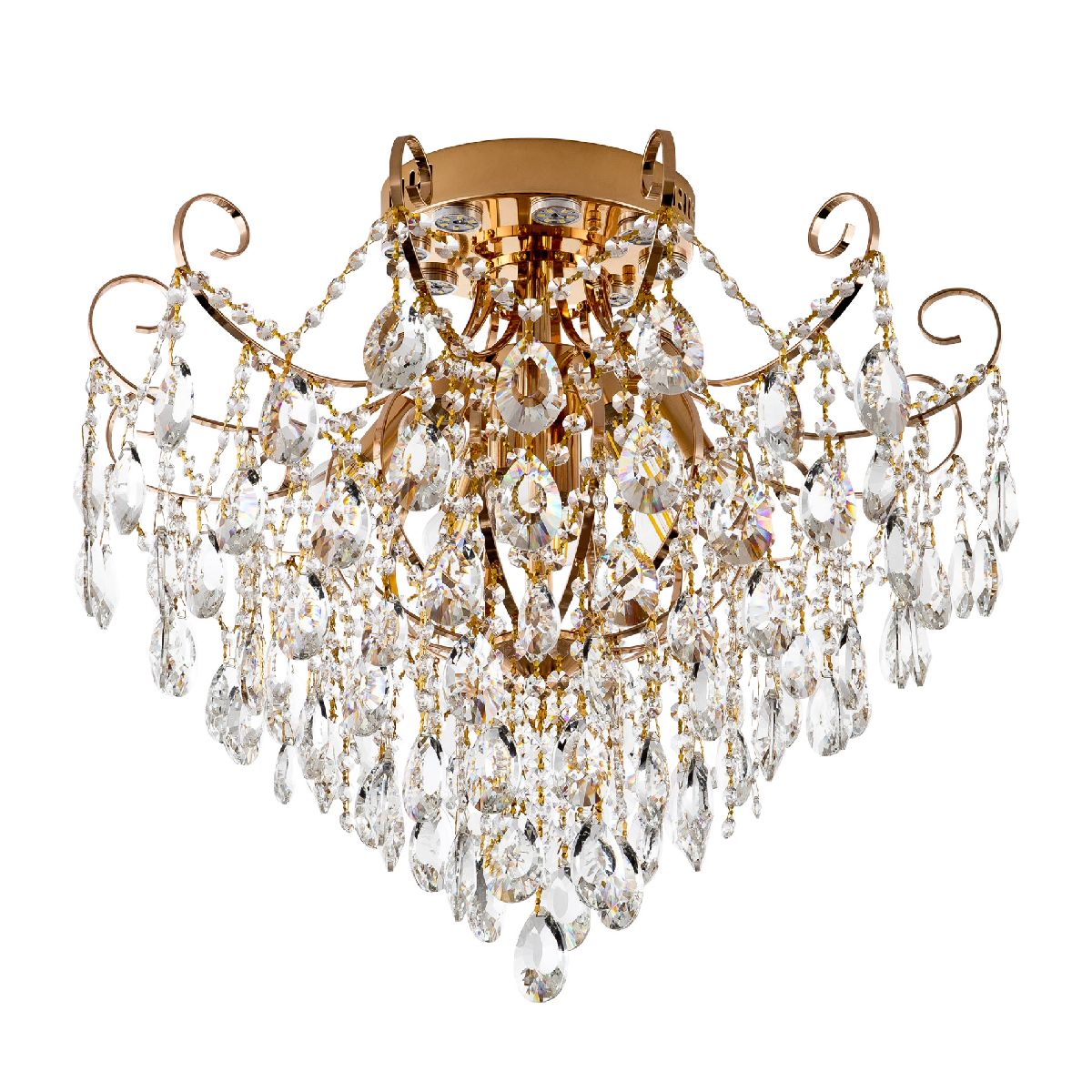 Потолочная люстра Modelux ML.1701.8 GD Потолочная люстра Modelux ML.1701.8 GD