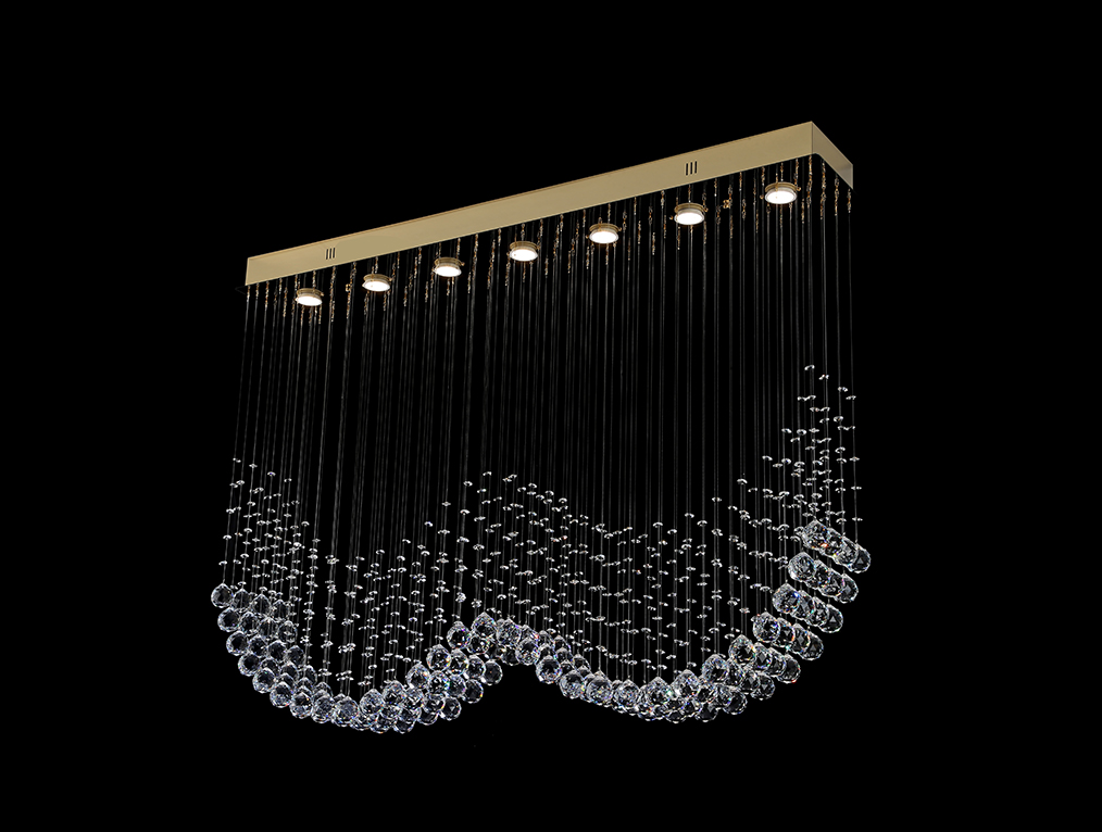 Потолочная люстра Newport Catherine 8407/PL gold М0070324 Потолочная люстра Newport Catherine 8407/PL gold М0070324