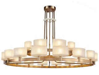 Потолочная люстра Newport Jessica 4338+16/C new gold М0070341