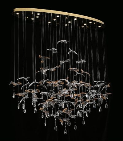 Потолочная люстра Newport Verona 8220/140 С oval gold polished М0070751