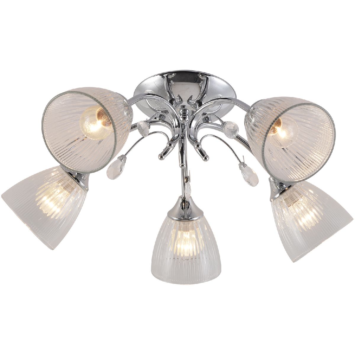 Потолочная люстра Reluce 01547-3.3-05 CR Потолочная люстра Reluce 01547-3.3-05 CR