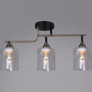 Потолочная люстра Reluce 02312-0.3-03 AB+BK