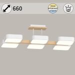 Потолочная люстра Reluce 03359-0.3-06 WH+WOOD