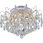 Потолочная люстра Reluce 04024-0.3-06 WH+SILVER PN+RGB