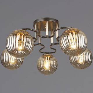 Потолочная люстра Reluce 04204-0.3-05 COFFEE+FGD