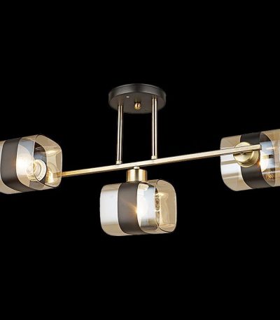 Потолочная люстра Reluce 04223-0.3-03 AB+BK