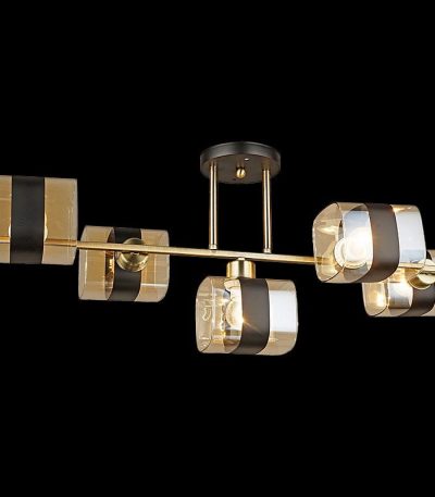 Потолочная люстра Reluce 04223-0.3-05 AB+BK