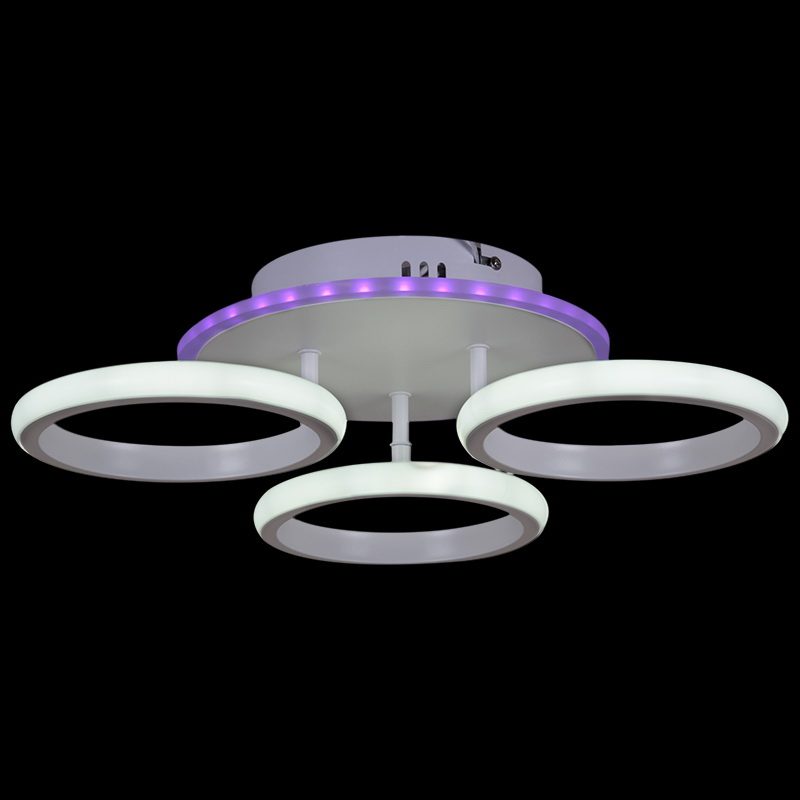 Потолочная люстра Reluce 05855-0.3-03 WH (RGB) Потолочная люстра Reluce 05855-0.3-03 WH (RGB)