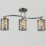 Потолочная люстра Reluce 05943-0.3-03 BK+COP