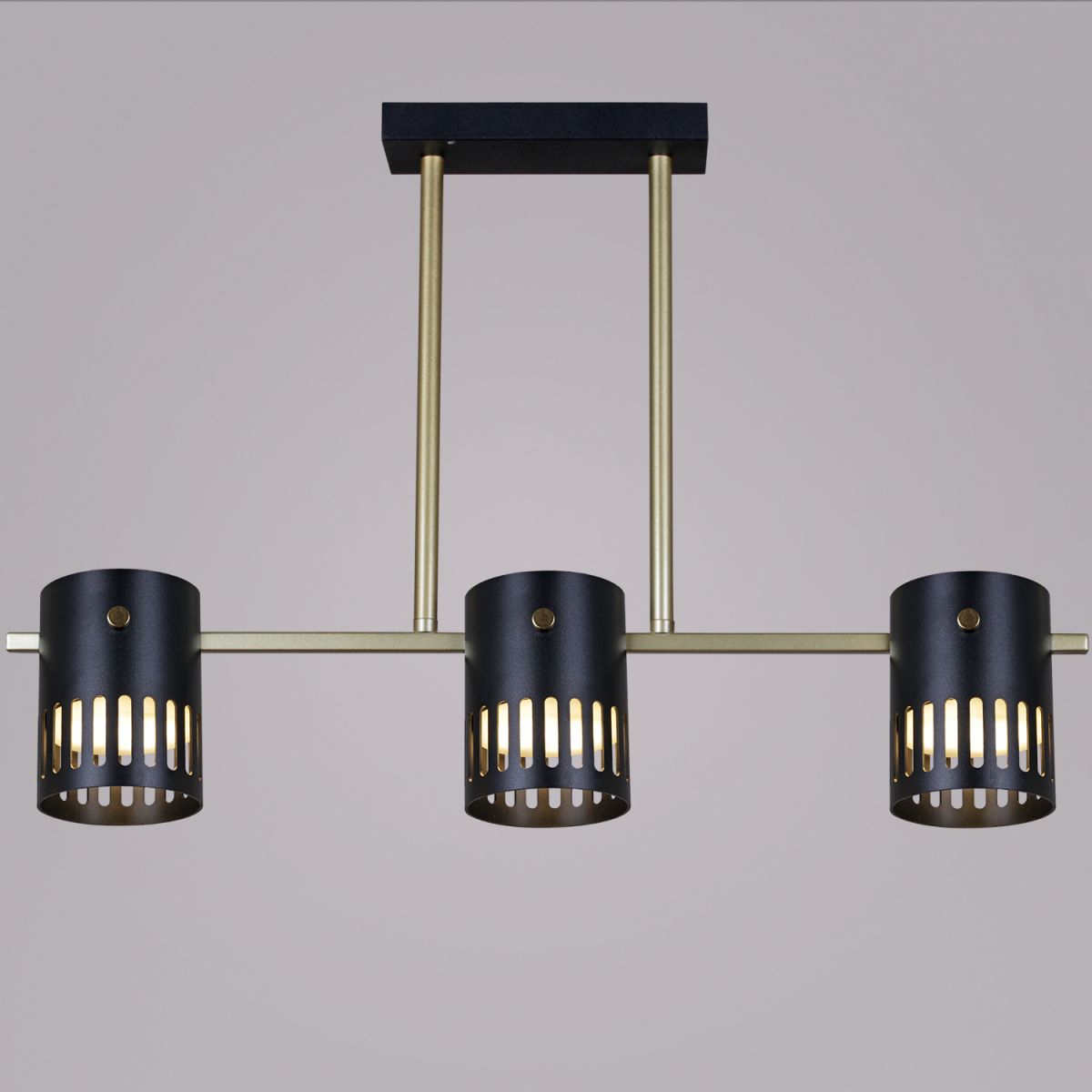 Потолочная люстра Reluce 06675-0.3-03 GD+BK GX53 Потолочная люстра Reluce 06675-0.3-03 GD+BK GX53