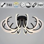 Потолочная люстра Reluce 74390-0.3-12L black