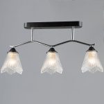 Потолочная люстра Reluce 77320-0.3-03 CH+BK