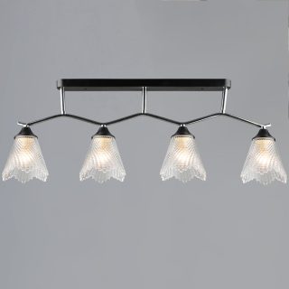 Потолочная люстра Reluce 77320-0.3-04 CH+BK