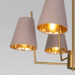 Люстра на штанге Eurosvet Topanga 60173/6 латунь Smart a069017