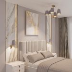 Люстра на штанге Eurosvet Topanga 60173/6 латунь Smart a069017