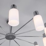 Люстра на штанге Eurosvet Vegga 70160/12 хром Smart a057112