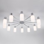 Люстра на штанге Eurosvet Vegga 70160/12 хром Smart a057112