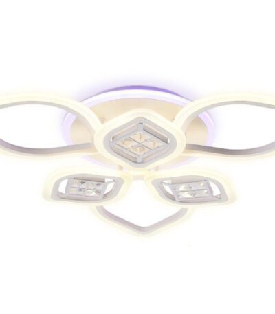 Потолочная светодиодная люстра Ambrella Light Acrylica Ice FA282