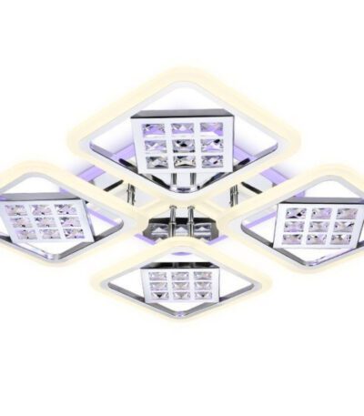 Потолочная светодиодная люстра Ambrella Light Acrylica Ice FA288