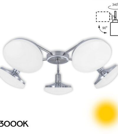 Потолочная светодиодная люстра Citilux Тамбо CL716251Wz