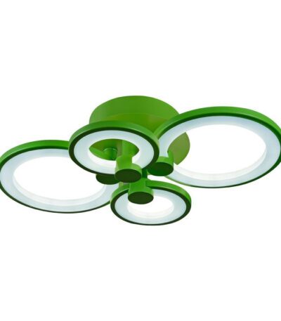 Потолочная светодиодная люстра iLedex Ring A001/4 Green