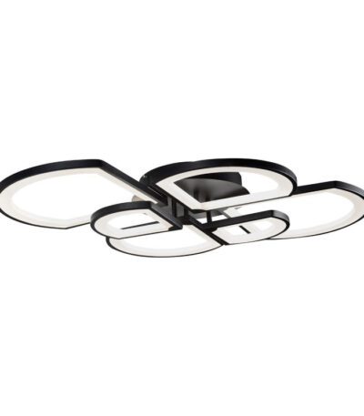 Потолочная светодиодная люстра iLedex River 6882/6 BK