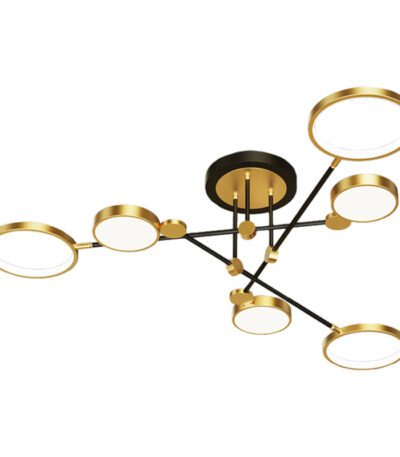 Потолочная светодиодная люстра Lussole Loft Gilbert LSP-8433