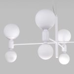 Подвесная люстра Eurosvet Bubble 30182/8 белый Smart a063210