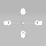 Подвесная люстра Eurosvet Bubble 30182/8 белый Smart a063210