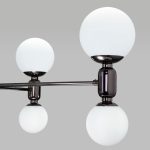 Подвесная люстра Eurosvet Bubble 30182/8 черный жемчуг a063206