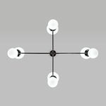 Подвесная люстра Eurosvet Bubble 30182/8 черный жемчуг a063206