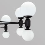 Подвесная люстра Eurosvet Bubble 30182 черный a063215